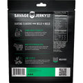 Savage Jerky Co Lime And Garlic Mojo Back Of Package