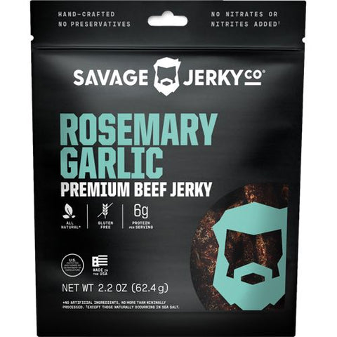 Savage Jerky Co. Rosemary Garlic Beef Jerky