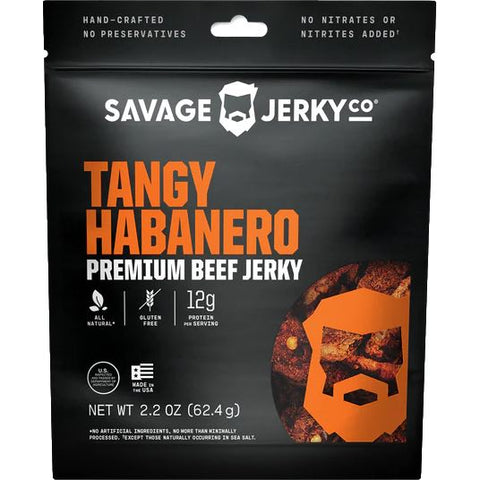 Savage Jerky Tangy Habanero Buffalo Wing Jerky