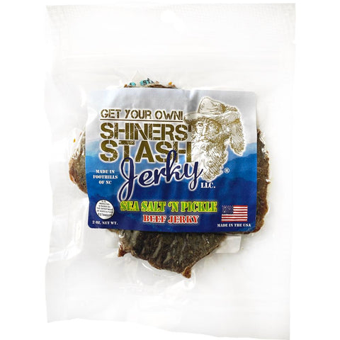 Shiner's Stash Sea Salt N' Pickle Beef Jerky