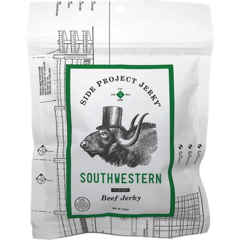 Side Project Jerky - Southwestern Green Chile Beef Jerky