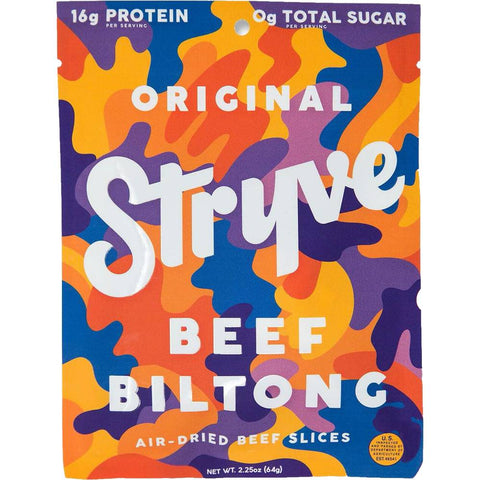 Stryve Biltong Original Beef Biltong Slices
