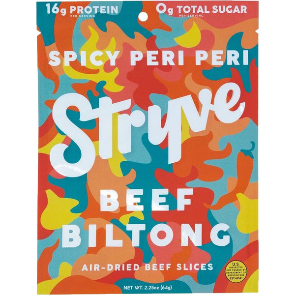 Stryve Biltong Smoked 2.25 Oz., Snacks, Food & Gifts