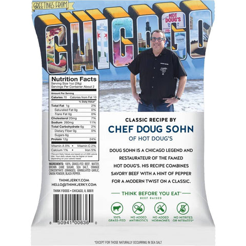 Think Jerky Classic Nutrition Facts
