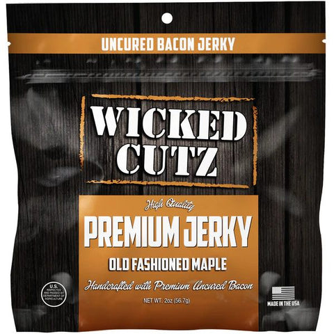 Wicked Cutz Maple Bacon Jerky