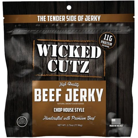 Wicked Cutz Chop House Premium Beef Jerky