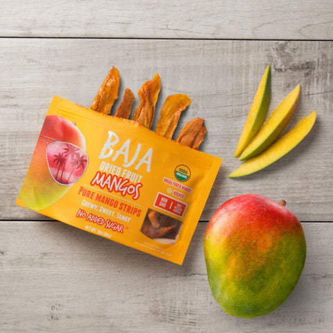 Baja dried fruit mangos