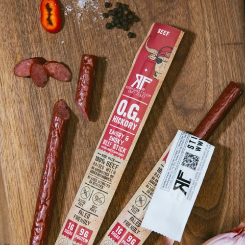 Righteous Felon O.G. Hickory Beef Stick