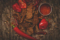 Savage Jerky Co Habanero Mojo Craft Beef Jerky